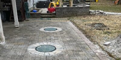 Installed a Paver Walkway and Patio in Edgewater
